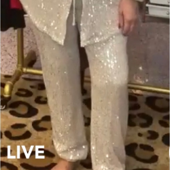 Attention seeker top and Khloe sequin jogger set - Picture 2 of 2